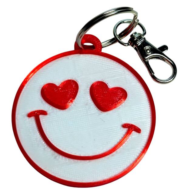 Breloc 3D Happy Smile Emoji