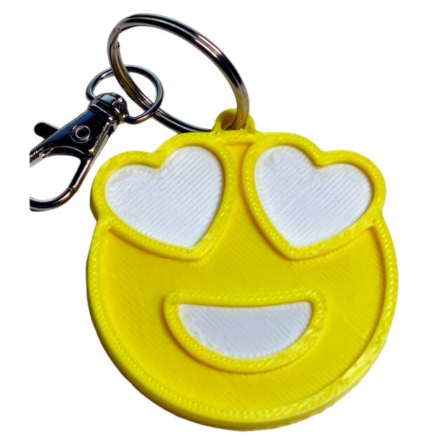 Breloc 3D Love Emoji