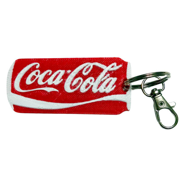 Breloc 3D si Desfacator Doze Coca Cola M2, 7x3 cm