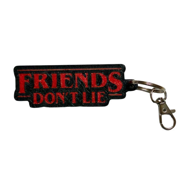 Breloc 3D Friends Don't Lie, 7x3cm