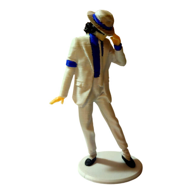 Statueta - Michael Jackson Figurina, 5 culori, 6x6x13 cm