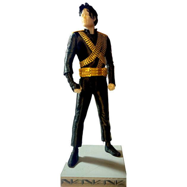 Statueta - Michael Jackson King of Pop, 4 culori, 13x13x23 cm