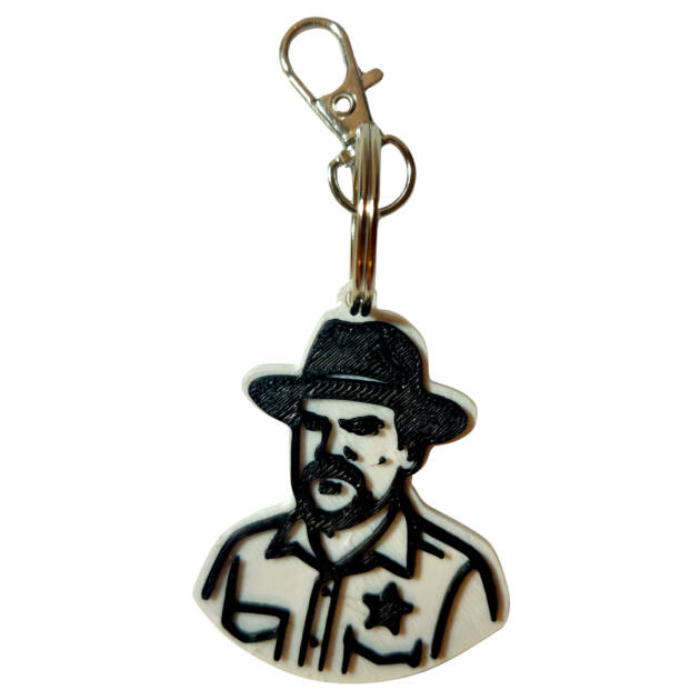 Breloc 3D Stranger Things Actors M7, 5x6cm