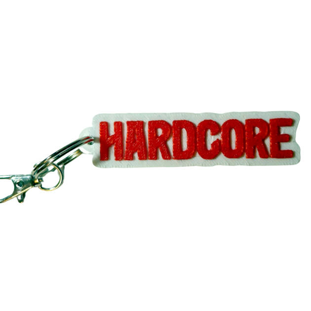 Breloc 3D HardCore, 8x2cm