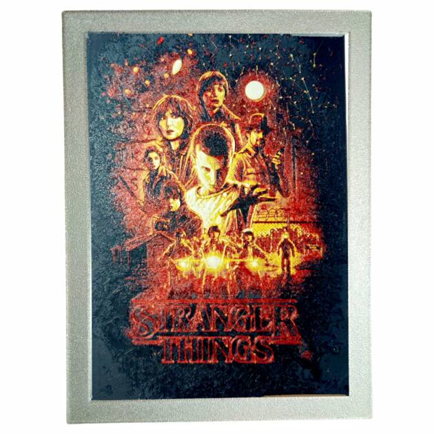 Tablou arta 3D Hueforge - Stranger Things M1, 15x22cm